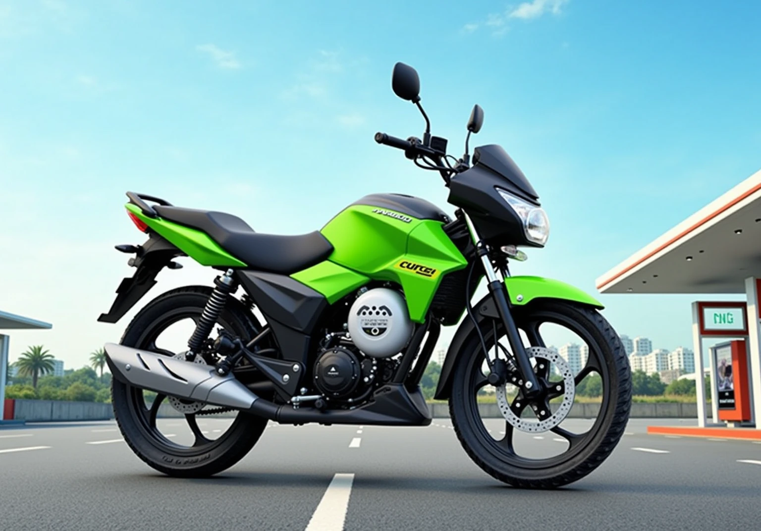 Bajaj CNG Bike