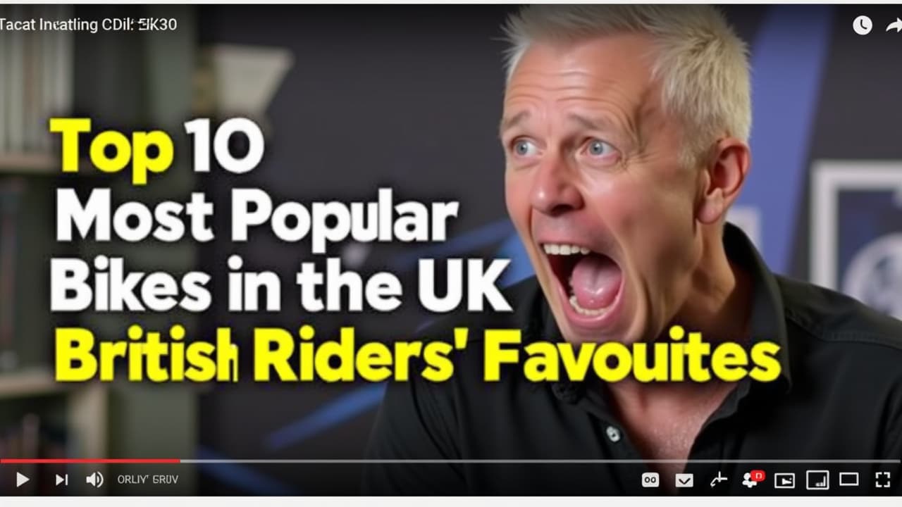 top 10 most popular motorcycles in the UK